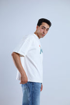 Hected Boxy Tee - Navy / White - Tokyo Store