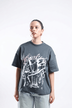Street Revolt Tee - Brown / Dark Gray - Tokyo Store