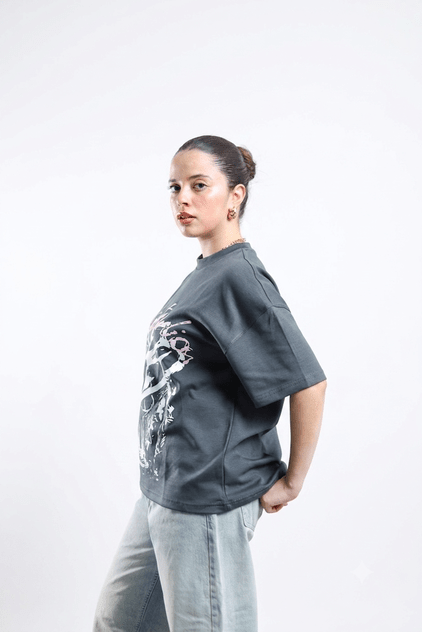 Street Revolt Tee - Brown / Dark Gray - Tokyo Store