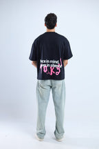 TF Star Boxy Tee - Black / Dark Gray - Tokyo Store