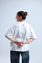 Tokyo 26 Boxy Tee - Black / White / Cyan - Tokyo Store