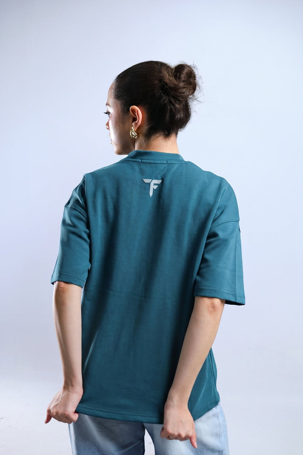 Tokyo 26 Boxy Tee - Black / White / Cyan - Tokyo Store