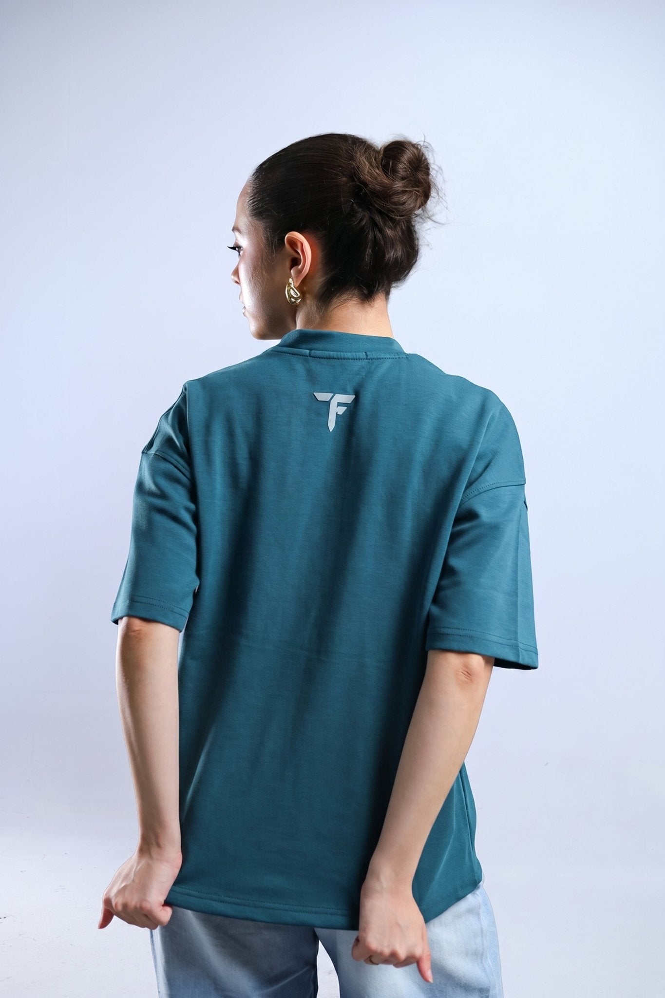Tokyo 26 Boxy Tee - Black / White / Cyan - Tokyo Store